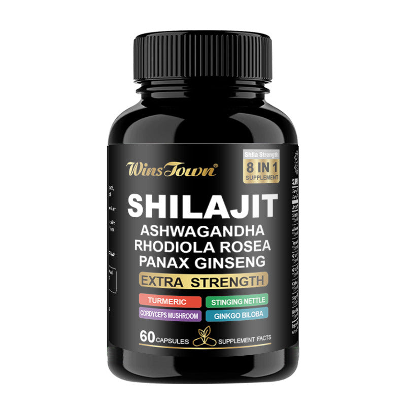 Shilajit Capsules Pure Himalayan Shilajit with Ashwagandha