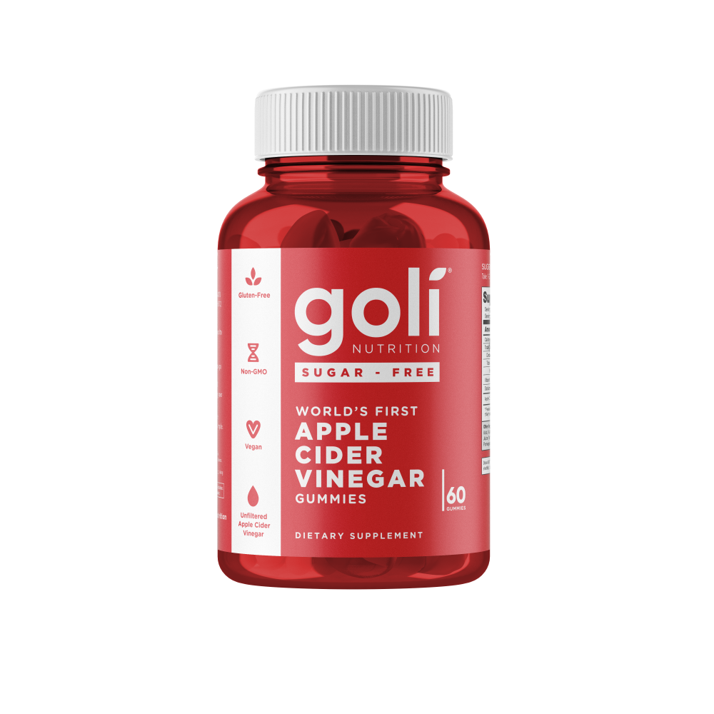 Goli® Nutrition ACV Zero Sugar Gummies – Keto-Friendly & Delicious