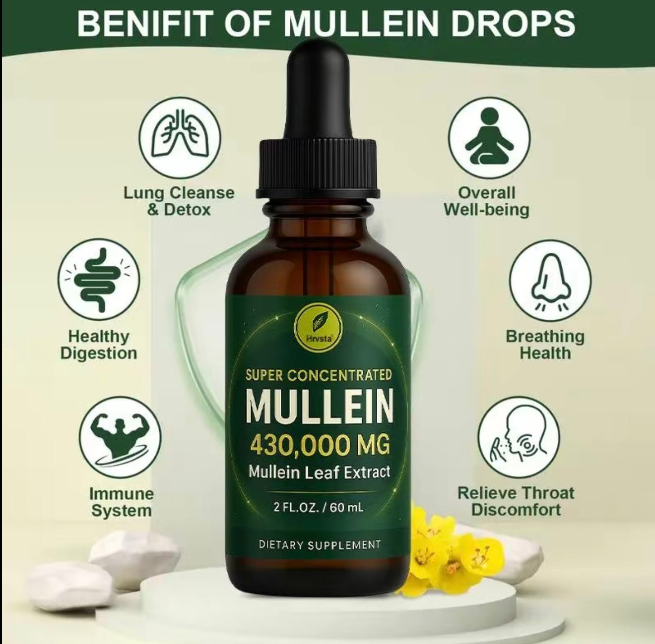 LungEase Mullein Drops