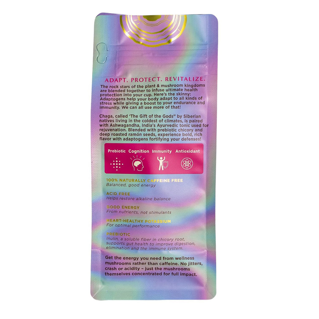 Chaga Ashwagandha Butterscotch Cream Mushroom Herbal Coffee